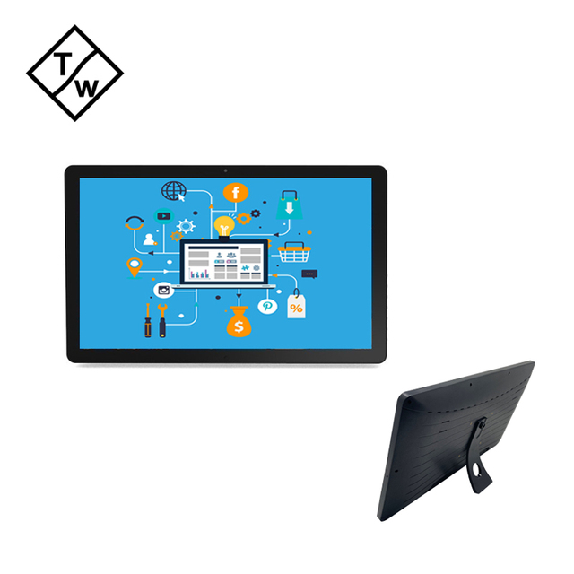 Front Camera Wall Mount 21.5 Inch Android Tablet PC Digital Signage
