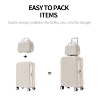 Boîte de voyage échantillon en gros autres sacs et étuis à bagages valise de voyage tasse USB ensemble de 3 pièces