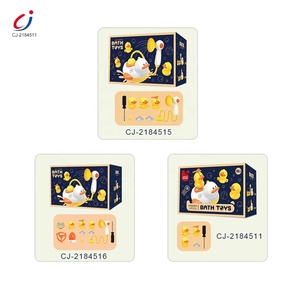 Jouets <span class=keywords><strong>de</strong></span> <span class=keywords><strong>bain</strong></span> pour bébé Chengji, canards nageurs, canard électrique jaune vif pour le <span class=keywords><strong>bain</strong></span> avec douchette - Product Image 6
