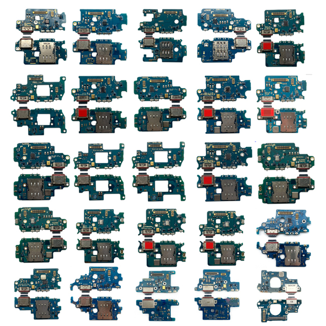 Wholesale Mobile Phone Charging Port Flex Cable for Samsung Galaxy S20 S21 S22 S23 S24 S25 S26 Plus Ultra Replacement Parts