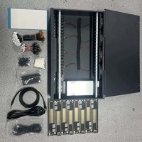 Hub USB de 20 Puertos, 5V 60A, para iPhone, Proyección y Control Centralizados en Granjas, Sistema de Gestión FarmBox S8