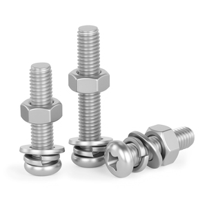 Gelisen - Juego de tornillos, tuercas y arandelas de acero inoxidable 304, cabeza Phillips, M2 M3 M4 M5 - Product Image 3