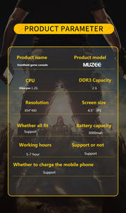 <span class=keywords><strong>Console</strong></span> de jeu portable IHOMELIFE SF3000, arcade rétro portable, écran HD IPS, mémoire 64 Go, Wi-Fi, <span class=keywords><strong>Android</strong></span>, batterie 3000 mAh, jeux vidéo - Product Image 6