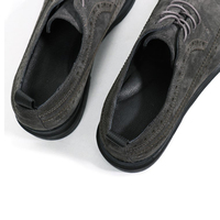 Chaussures Richelieu brogues sculptées style britannique pour hommes en cuir véritable, tendance, décontractées, à lacets, en cuir de vachette et semelle en caoutchouc, vente en gros