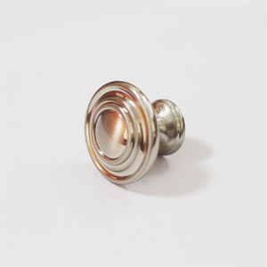 Zinc Alloy Round Cabinet <b>Knob</b> 32x25 Minimalist Design Durable Furniture Hardware Pull Handle - Product Image 2