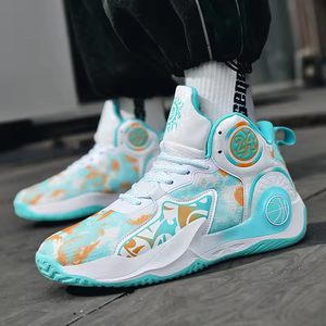 Zapatos de Baloncesto Modernos para Hombre 2025, Zapatos Deportivos Transpirables Casuales para Jóvenes, Zapatos de Baloncesto para Estudiantes al Aire Libre - Product Image 4