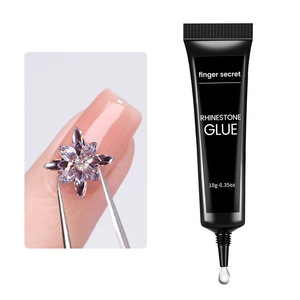 Colle UV 10g pour Strass et Pierres Précieuses – Gel Adhésif Fort à Séchage Rapide pour Décoration d'Ongles 3D en Cristal et Strass - Product Image 1