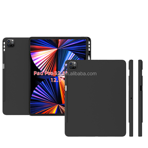 เคสไอแพดโปร <span class=keywords><strong>12.9</strong></span> นิ้ว 2021 สีดำด้าน ผลิตจากวัสดุ TPU เจลนิ่ม รุ่น Air 13 2026/2025/2024 - Product Image 5