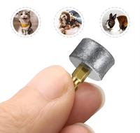 Tête de lime à ongles électroplaquée diamantée BANABAPET pour outil de toilettage professionnel silencieux et durable sans fil
