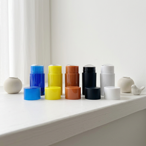 Wholesale Custom Logo 15ml 30ml 50ml 75ml Colorful Empty Deodorant Stick <b>Containers</b>, Twist Up Plastic Solid <b>Perfume</b> Balm Tubes - Product Image 3