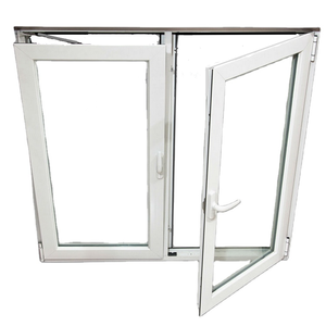 Fenêtres à <span class=keywords><strong>triple</strong></span> <span class=keywords><strong>vitrage</strong></span> UPVC <span class=keywords><strong>Fenêtre</strong></span> à battant en <span class=keywords><strong>PVC</strong></span>/UPVC à double <span class=keywords><strong>vitrage</strong></span> - Product Image 5