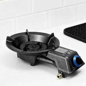 เตาแก๊สเหล็กหล่อ2วงแหวนสำหรับใช้ในครัวเรือน5.5KW มืออาชีพ - Product Image 2