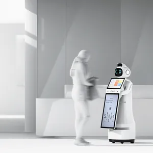 Robot de Servicio Móvil Inteligente con IA, Robot de Bienvenida, Guía Turístico, Robot de Publicidad - Product Image 3