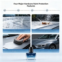 Solution de nano-revêtement automobile avancée, pulvérisation rapide de polysiloxane et polysilazane, protection de la peinture automobile et restauration de la brillance
