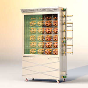 Machine à rôtir <span class=keywords><strong>Libermann</strong></span>, rôtissoire à poulet, four en acier inoxydable, machine à griller professionnelle pour poulet BBQ - Product Image 1