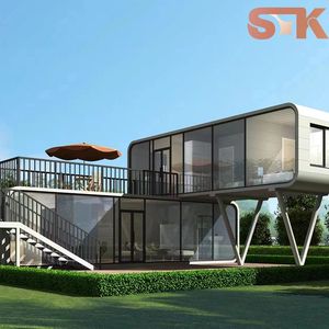 Capsula Abitativa Mobile Impermeabile in Struttura d'Acciaio per Esterni, per Hotel, 20FT/40FT, Apple Cabin <span class=keywords><strong>Group</strong></span> - Product Image 4