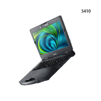 Ordinateur portable semi-robuste Getac S410 avec un excellent rapport qualité-prix, écran 14 pouces, processeur Intel I7, clavier anglais