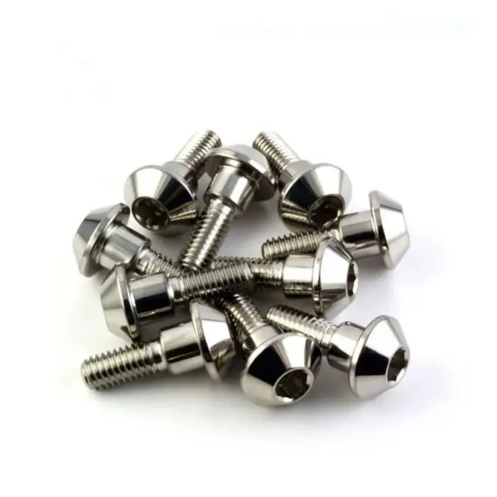 Titanium Alloy Gr5 Front Wheel Brake Disk / Rotor Bolts for Yamaha Factory Price and High Quality