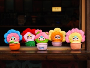 En stock Cureplaneta Baby at Three a Pot of Little Flowers Series Blind Box Figure-Plush Doll Gift Pendant Toy 1/72 Scale 12+ - Product Image 6