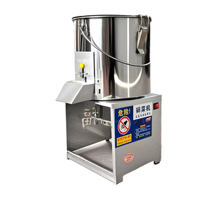 เครื่องหั่นผักสแตนเลสคุณภาพสูง สภาพใหม่ เครื่องสับผักสำหรับปศุสัตว์ 220V กำลังการผลิต 100 กก./ชม. ใบมีด 4 ใบ - Product Image 1