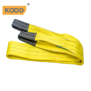 2 tấn 1 tấn 4.5m dài Sling phẳng kood 2 tấn 3m Polyester Vải Sling vải nâng vành đai phẳng vô tận Polyester Vải Sling - Product Image 6