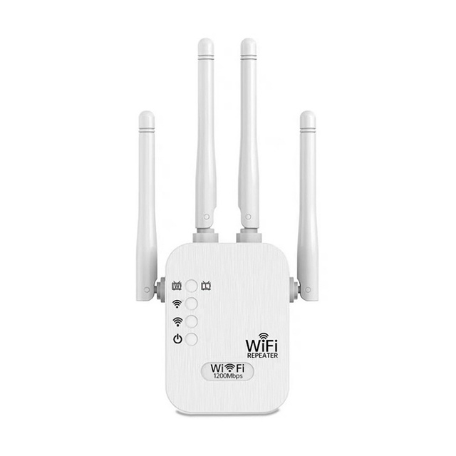 Quand Antenna Indoor/Outdoor 300Mbps WiFi Repeater 5GHz 2.4GHz IP 4G 3G Ethernet Port Home Network Booster 80-120sqm Coverage