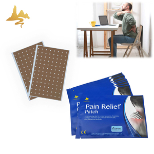 Parche Analgésico Médico para Alivio del <span class=keywords><strong>Dolor</strong></span> Muscular, Esguinces <span class=keywords><strong>de</strong></span> Muñeca y Estrés - Factory Blue - Product Image 4