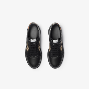 Zapatos Deportivos de Piel de Becerro Lisa con Cordones y Suela de Goma a Cuadros para Hombre y Mujer, Modelo VILUNENES 2025, para Verano - Product Image 3