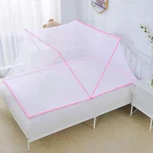 Direkt vom Hersteller: Faltbares Moskitonetz für Kinder, Studentenwohnheime, Sommer-Moskitonetz für Erwachsene, Doppelbett, Babybett - Product Image 5