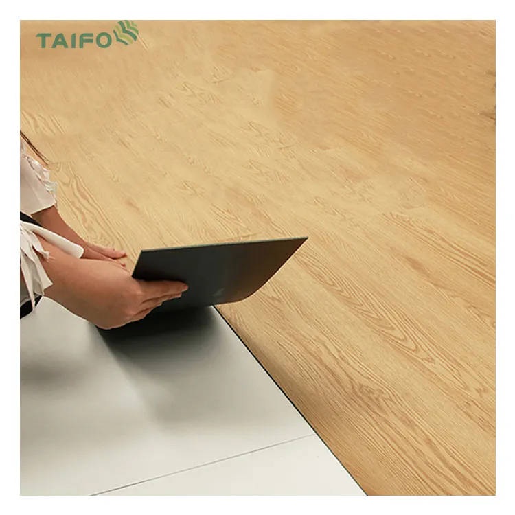 Tile Flooring Floor Self Adhesive Best Self Adhesive Floor Tiles Cheap Peel and Stick Vinyl Taifo Most Popular Pvc Modern Indoor
