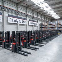 Apilador Eléctrico Ergonómico WGZN de 2000 kg con Operación Silenciosa para un Movimiento Suave de Mercancías en Almacenes