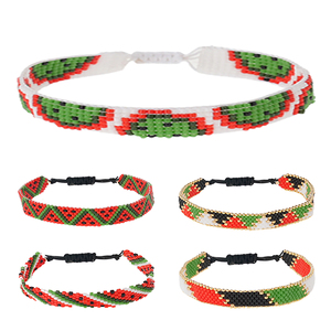 Nuovo Design a forma di anguria perline perline collane alla moda Miyuki perline bracciali gioielli per le donne - Product Image 1