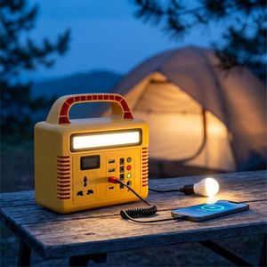 Station d'alimentation solaire portable haute efficacité KA-007B avec batterie LiFePO4 rechargeable AC/DC USB - Product Image 6