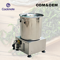 Elektrische motor gedreven dehydrator voor fruit en groenten, industriële centrifuge, batchcapaciteit, voedselverwerkingsapparatuur
