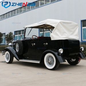 Voiture de golf électrique vintage Zhenda - Structure en acier, design luxueux et élégant - Product Image 4