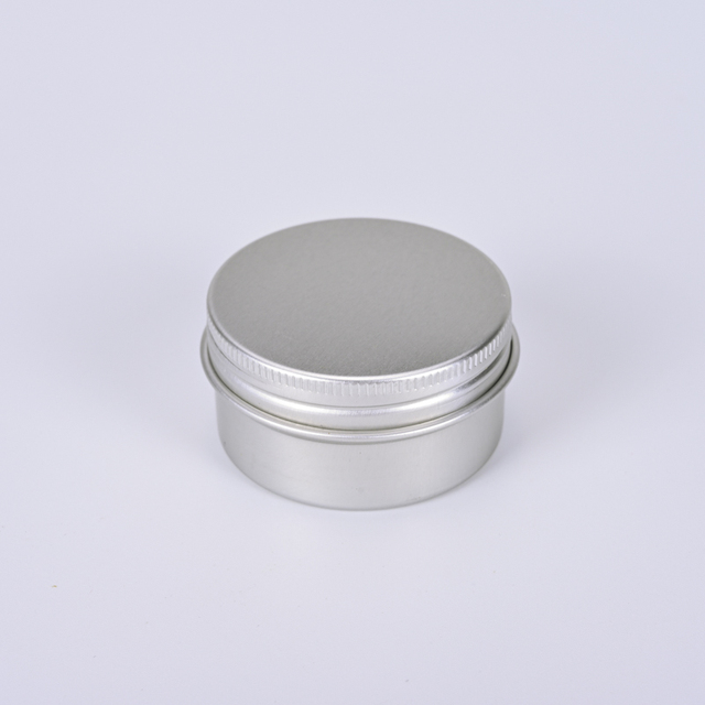 15ml Aluminum Packing Container Tin Jar for Cosmetic Metal Packaging Tins Jar for Lip Balm