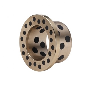 SOBB Oilless Thrust <strong>Bushes</strong> <strong>Guiding</strong> Bearing, MPGZ Oil Free Copper Alloy Bushing, CuZn25Al5Mn4Fe3 Bronze Graphite <strong>Bush</strong> Bearing - Product Image 1