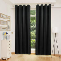 Innermor Style moderne solide rideaux occultants rideaux de fenêtre taille personnalisée luxe PVC tissu pour salon chambre rideau de douche