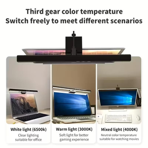 Lámpara de Monitor Moderna Blanca con Atenuación Automática, Lámpara LED para Lectura Electrónica con Alimentación USB y por Batería para Sala de Lectura - Product Image 2