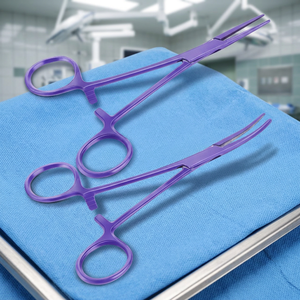 Pinces hémostatiques manuelles professionnelles 14/16/18cm en acier inoxydable, porte-aiguilles, instruments chirurgicaux dentaires Mosquito - Product Image 2