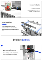 Máquina de Pesaje Electrónica de Alta Precisión para Alimentos, Alta Velocidad, Pantalla Táctil de 1 Año, Construcción de Acero Inoxidable