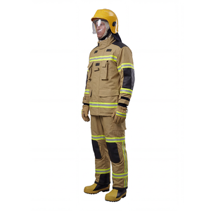 Equipo <span class=keywords><strong>de</strong></span> <span class=keywords><strong>Bombero</strong></span> EN469, Uniforme <span class=keywords><strong>de</strong></span> <span class=keywords><strong>Bombero</strong></span>, Aramida/Certificado ISO Categoría 4, <span class=keywords><strong>Traje</strong></span> <span class=keywords><strong>de</strong></span> <span class=keywords><strong>Bombero</strong></span> <span class=keywords><strong>de</strong></span> 3 kg - Product Image 1