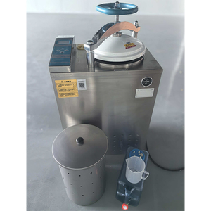 Esterilizador Vertical a Vapor con Vacío Pulsante Clase B de 75L, Función de Secado al Vacío, <span class=keywords><strong>Autoclave</strong></span> con Volante para Laboratorio y Hospital - Product Image 2
