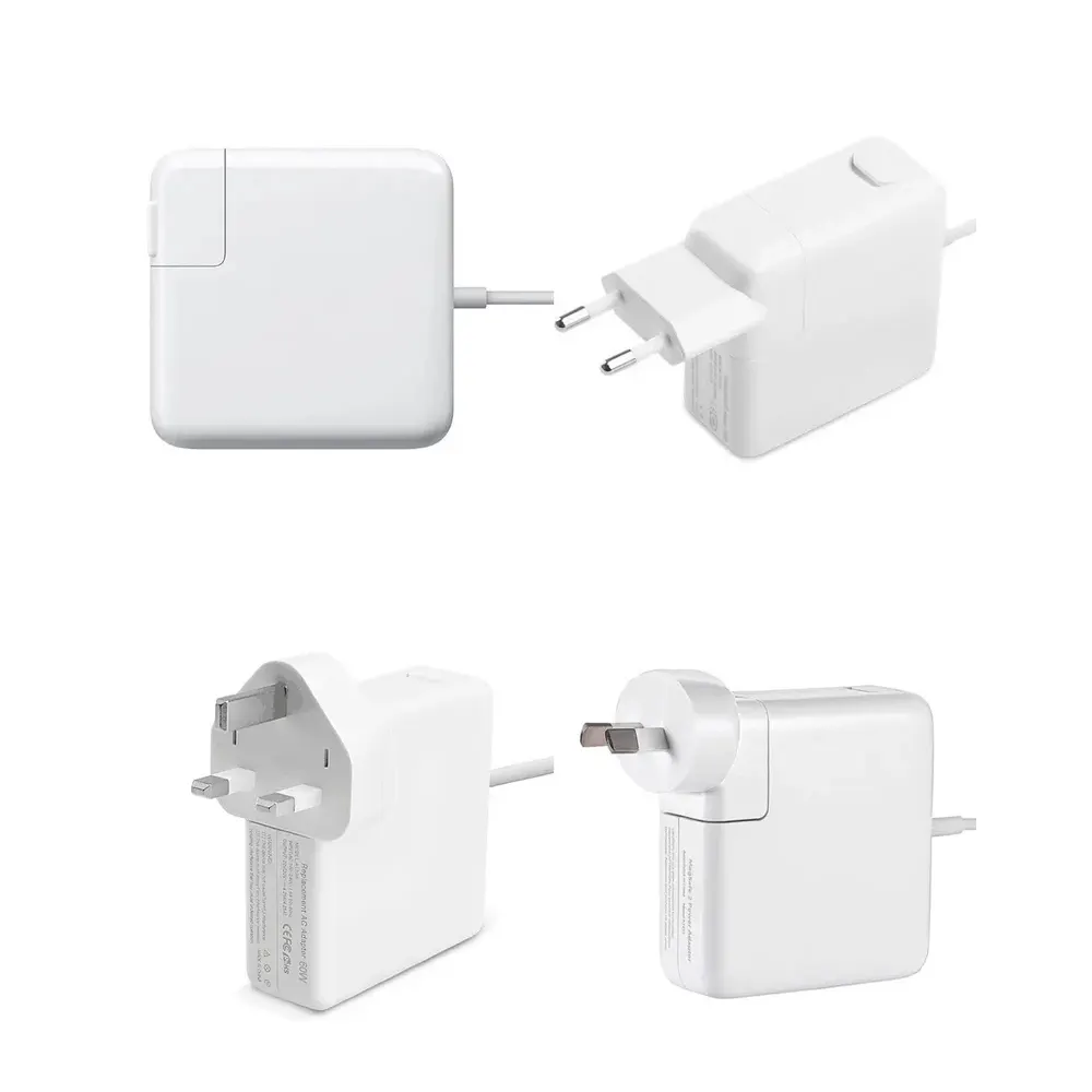 Adaptateur secteur 45W/60W/85W pour Apple Macbook Pro Mag1 Mag2, chargeur pour ordinateur portable, prise US AU EU UK, couleur blanche