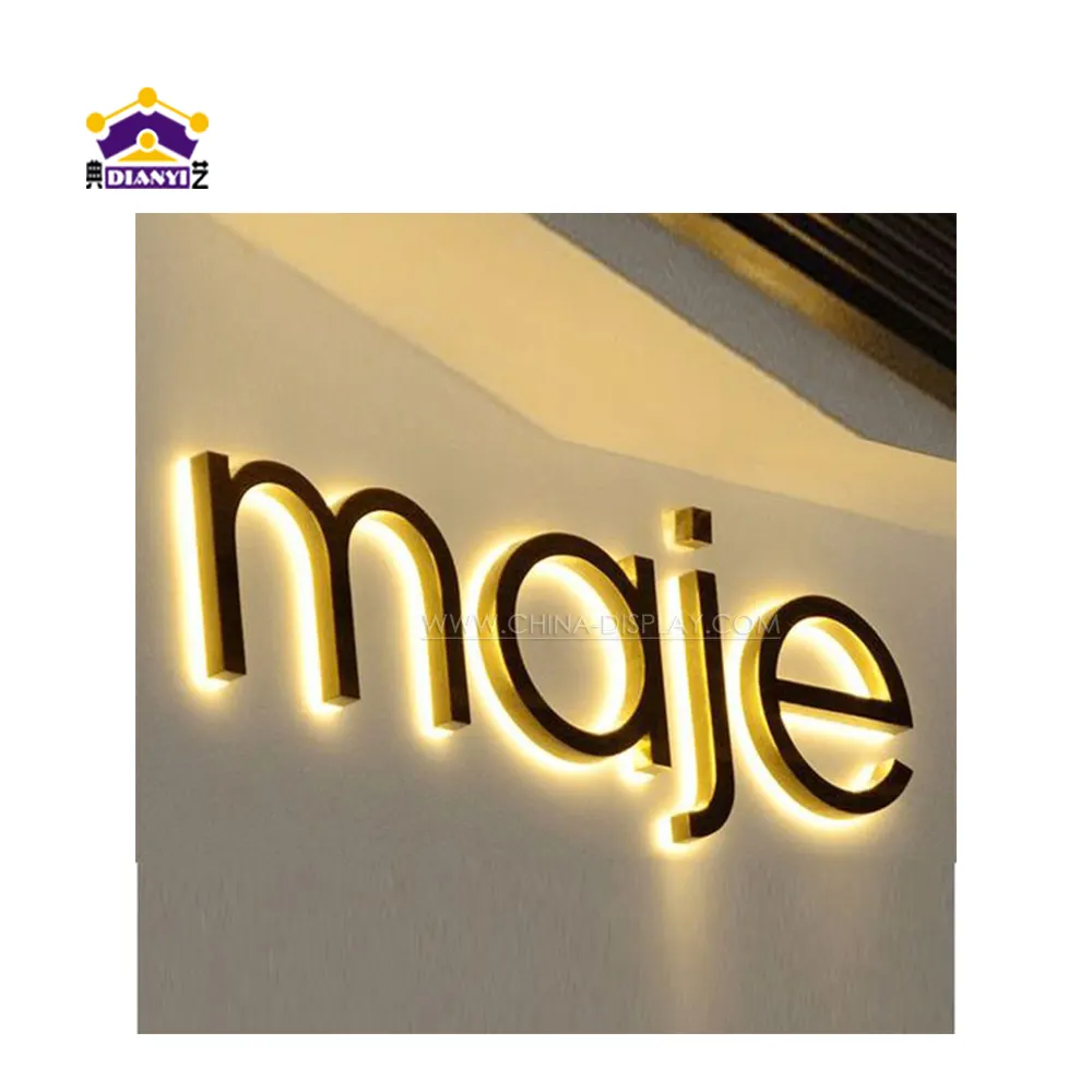 Custom 3D Backlit Signage How Much Do Led Business Signs Cost