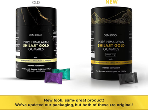 Gommes de Shilajit bio au <span class=keywords><strong>muesli</strong></span> noir Ashwagandha et Gokshura Formule végétale OEM ODM Service de gros en vrac - Product Image 3