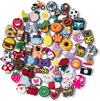 Offre Spéciale – Vente en Gros : Badges en PVC Écologiques, Logos 3D de Dessins Animés, Décorations de Chaussures, Breloques en Caoutchouc PVC Personnalisées, Breloques en Silicone Mignonnes
