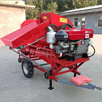 Cueilleur d'arachides Machine de cueillette d'arachides sèches et humides Batteuse d'arachides entièrement alimentée Outils de récolte de bonne qualité