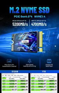 M.2 2230 NVMe PCIe Gen4 * 4 SSD 512GB 1TB 2TB 3D 낸드 플래시 5200 MB/s - Product Image 5