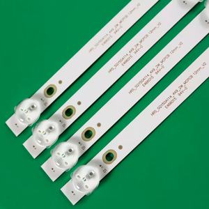 Bandes LED en aluminium HX-NO.2797 HRS_SQY50A114_4X9_2W_MCPCB 12mm_V2 IP33 pour rétroéclairages de téléviseurs LED KS500SM4K 4 pièces/ensemble - Product Image 2